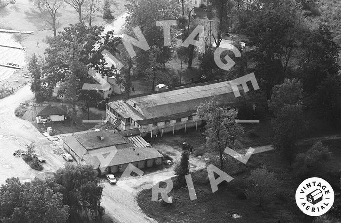 Wamplers Lake Pavilion - 1972 Aerial Photo (newer photo)